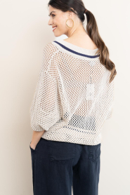 Dante6 |  Crochet sweater Volcy | natural | Picture 8