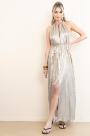 Dante6 |  Metallic halter dress Heavenly | metallic | Picture 2