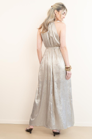 Dante6 |  Metallic halter dress Heavenly | metallic | Picture 7