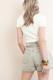 Dante6 |  Mid-waist shorts Rosie | brown | Picture 7
