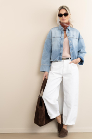 Dante6 :  Denim cape/jacket Talisa | blue - img3