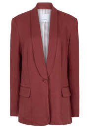 Dante6 |  Viscose blazer Dayva | burgundy