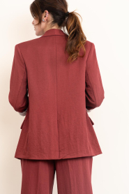 Dante6 |  Viscose blazer Dayva | burgundy | Picture 9