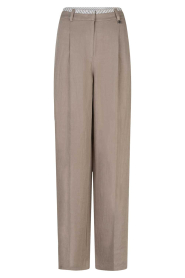 Dante6 |  Viscose trousers Kenila | beige