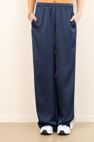 Dante6 :  Satin pants Dare | dark blue - img5