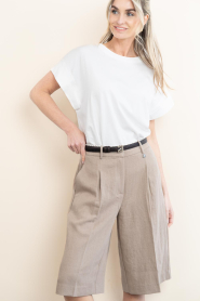 Dante6 |  Bermuda shorts Emra | beige | Picture 6