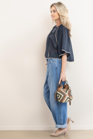 Dante6 :  Leather braided heels Moyra | beige - img2