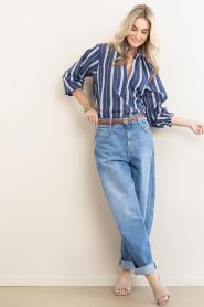 Dante6 :  Leather braided heels Moyra | beige - img6