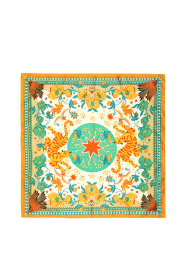 Wild |  Scarf with print Bandidas | green | Picture 1