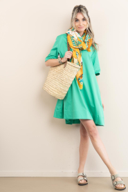 Wild |  Scarf with print Bandidas | green | Picture 3