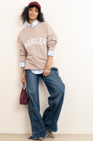 Haute L'Amitié :  Jeans with buttons Denize | blue - img4