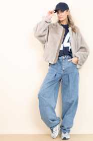 Haute L'Amitié :  Football T-shirt American | dark blue - img3