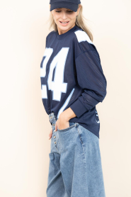 Haute L'Amitié :  Football T-shirt American | dark blue - img8