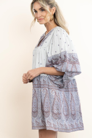 Antik Batik |  Mini dress with print Johri | blue | Picture 8