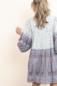 Antik Batik |  Mini dress with print Johri | blue | Picture 9