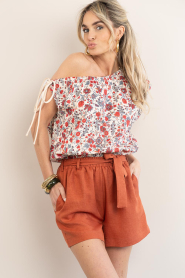 Antik Batik |  One shoulder top with print Annie | multi | Picture 5