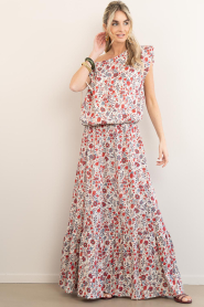 Antik Batik |  Maxi skirt with print Annie | multi | Picture 4