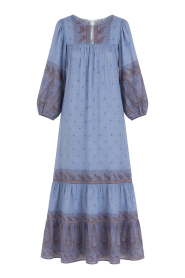 Antik Batik |  Maxi dress with print Johri | blue