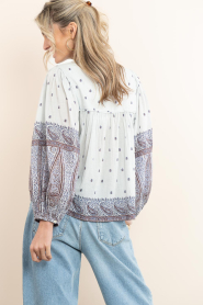 Antik Batik |  Top with print Johri | blue | Picture 7