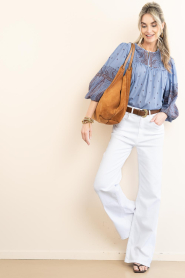 Antik Batik |  Top with print Johri | blue | Picture 4