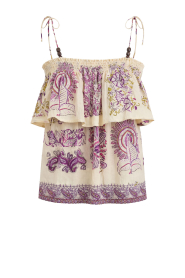 Antik Batik |  Top with print Jane | yellow | Picture 1