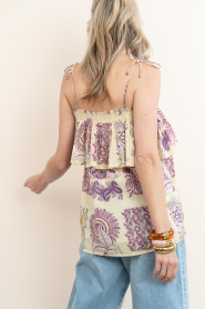 Antik Batik |  Top with print Jane | yellow | Picture 8