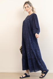 Antik Batik |  Maxi dress with print Bandini | blue | Picture 2