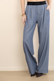 Co'Couture |  Sporty trousers Tanga | blue | Picture 4