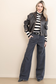 Co'Couture |  Barrel jeans Pancy | black | Picture 4