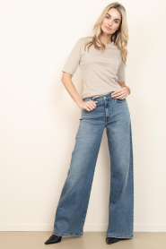 Co'Couture |  Basic T-shirt Granny | beige | Picture 3