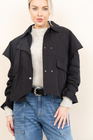 Co'Couture |  Cape/jacket Kesha | black | Picture 10