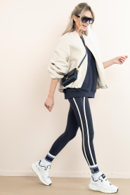 STUDIO AR |  Wool blend bomber jacket Ahti | natural | Picture 3