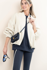 STUDIO AR |  Wool blend bomber jacket Ahti | natural | Picture 5