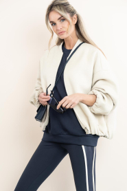 STUDIO AR |  Wool blend bomber jacket Ahti | natural | Picture 6