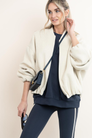 STUDIO AR |  Wool blend bomber jacket Ahti | natural | Picture 7