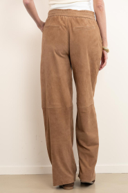 STUDIO AR |  Suede wide leg pants Nadia | camel | Picture 7