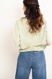 STUDIO AR |  Soft viscose sweater Isidre | green | Picture 8