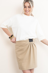 STUDIO AR |  Soft viscose sweater Isidre | natural | Picture 2