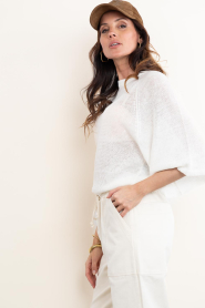 STUDIO AR |  Linen sweater Marisol | natural | Picture 7