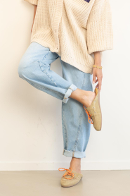 Posa |  Suede slip-on loafers Mule | beige | Picture 2
