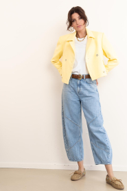 Posa :  Suede loafer Western | camel - img2