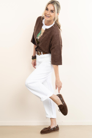 Posa :  Suede loafers Western | brown - img2