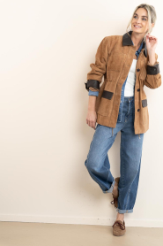 Posa :  Suède loafers brushed Daytona | brown - img3