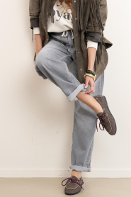 Posa :  Suede loafers brushed Daytona | dark green  - img4