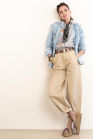 Posa |  Suede loafers Fringe | camel | Picture 3