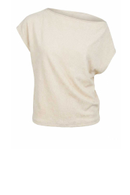 Club L'avenir |  Top neck Azai | natural | Picture 1