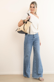 Club L'avenir |  Top neck Azai | natural | Picture 3