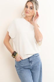 Club L'avenir |  Top neck Azai | natural | Picture 5