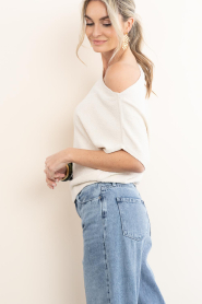 Club L'avenir |  Top neck Azai | natural | Picture 8