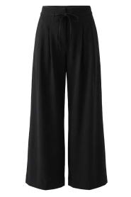 Club L'avenir |  Wide leg joggers Lelea | black | Picture 1